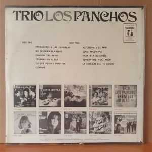 TRIO LOS PANCHOS - TRIO LOS PANCHOS (1972) - LP 2.EL PLAK