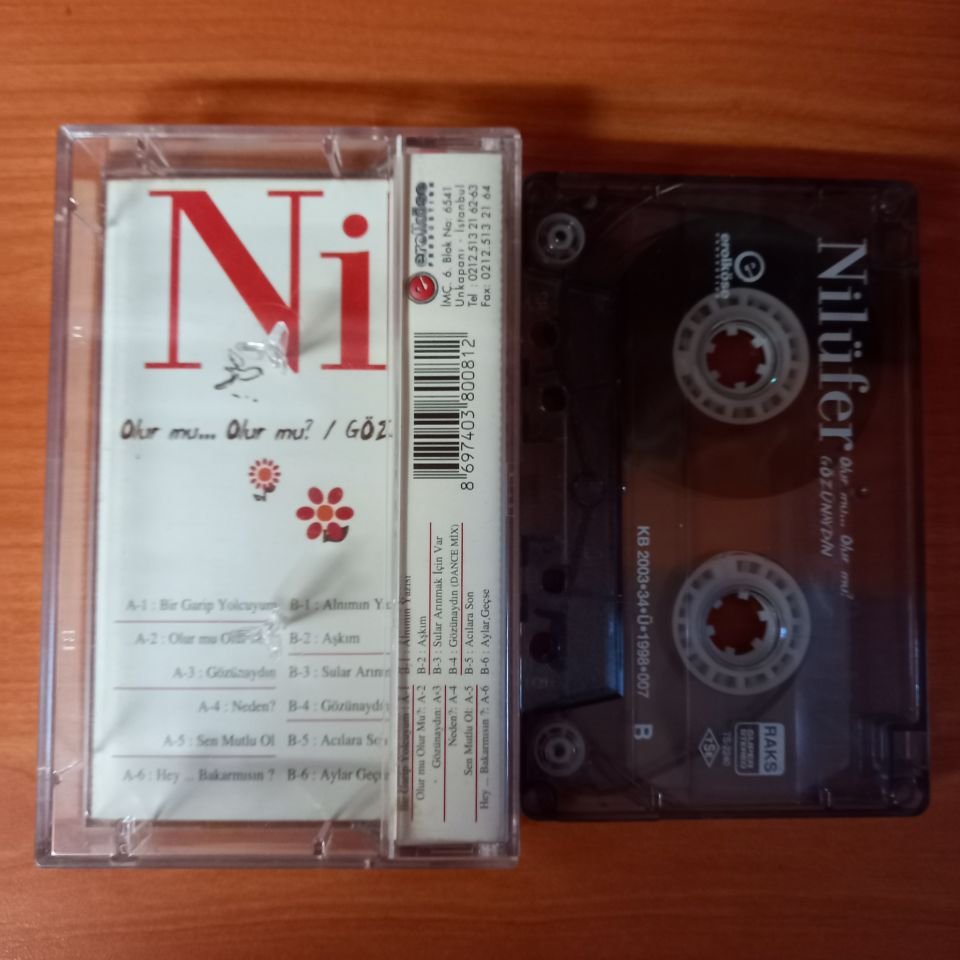 NİLÜFER - OLUR MU... OLUR MU? / GÖZÜNAYDIN (2003) - KASET 2.EL