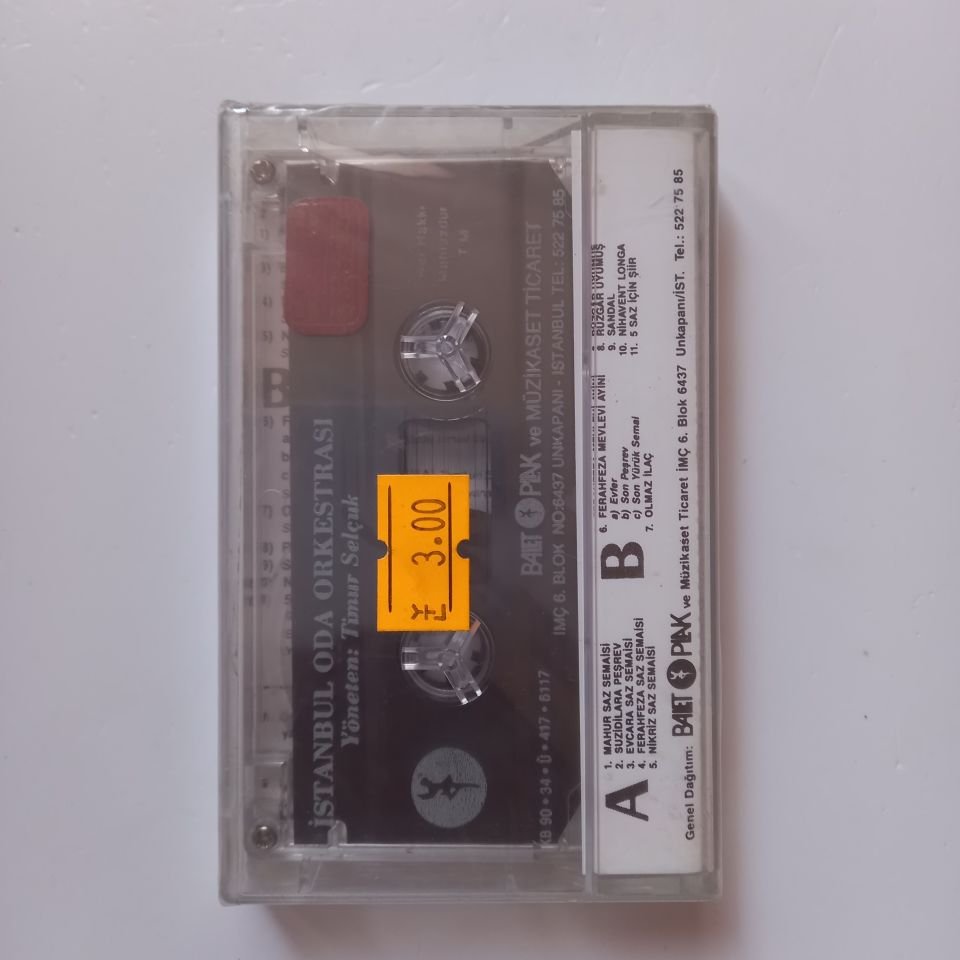 İSTANBUL ODA ORKESTRASI / TİMUR SELÇUK (1990) - KASET SIFIR