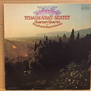 TCHAIKOVSKY - SOUVENIR DE FLORENCE SEXTET IN D MINOR OP 70 / GUARNERI QUARTET WITH BORIS KROYT & MISCHA SCHNEIDER (1977) - LP 2.EL PLAK