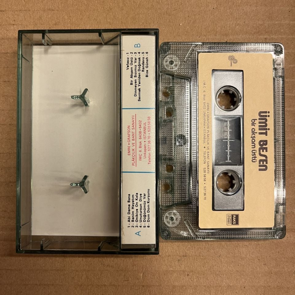 ÜMİT BESEN - BİR AKŞAM ÜSTÜ (1984) - KASET 2.EL