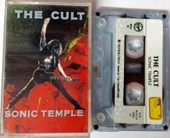 CULT - SONIC TEMPLE (1989) TOPKAPI CASSETTE MADE IN TURKEY ''USED''