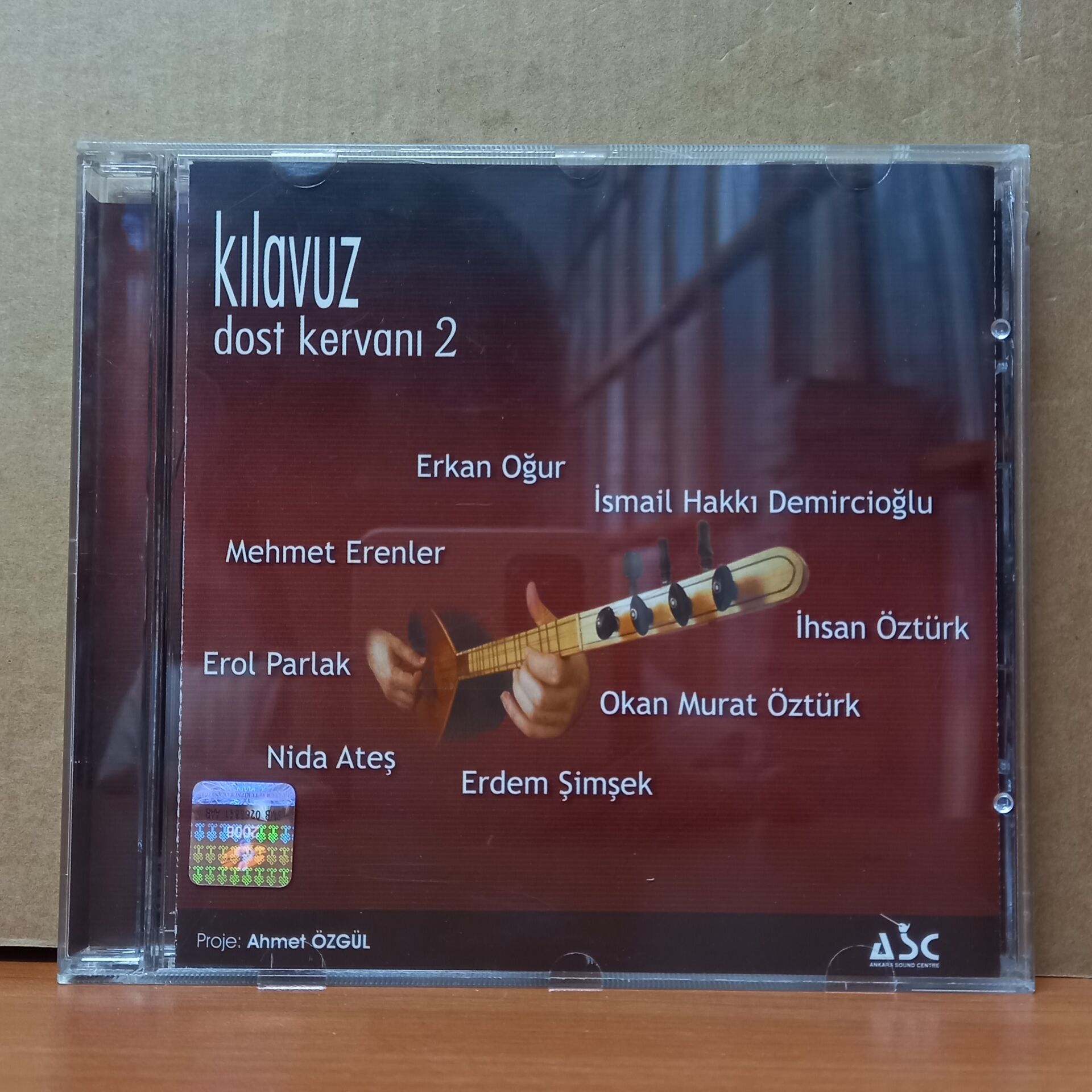 KILAVUZ - DOST KERVANI 2 / ERKAN OĞUR, MEHMET ERENLER, EROL PARLAK, ERDEM ŞİMŞEK - CD 2.EL