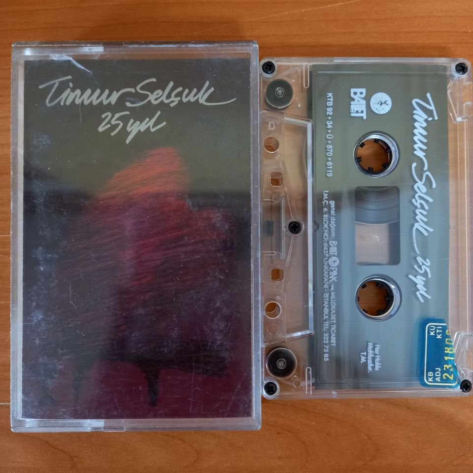 TİMUR SELÇUK - 25 YIL (1992) - KASET 2. EL