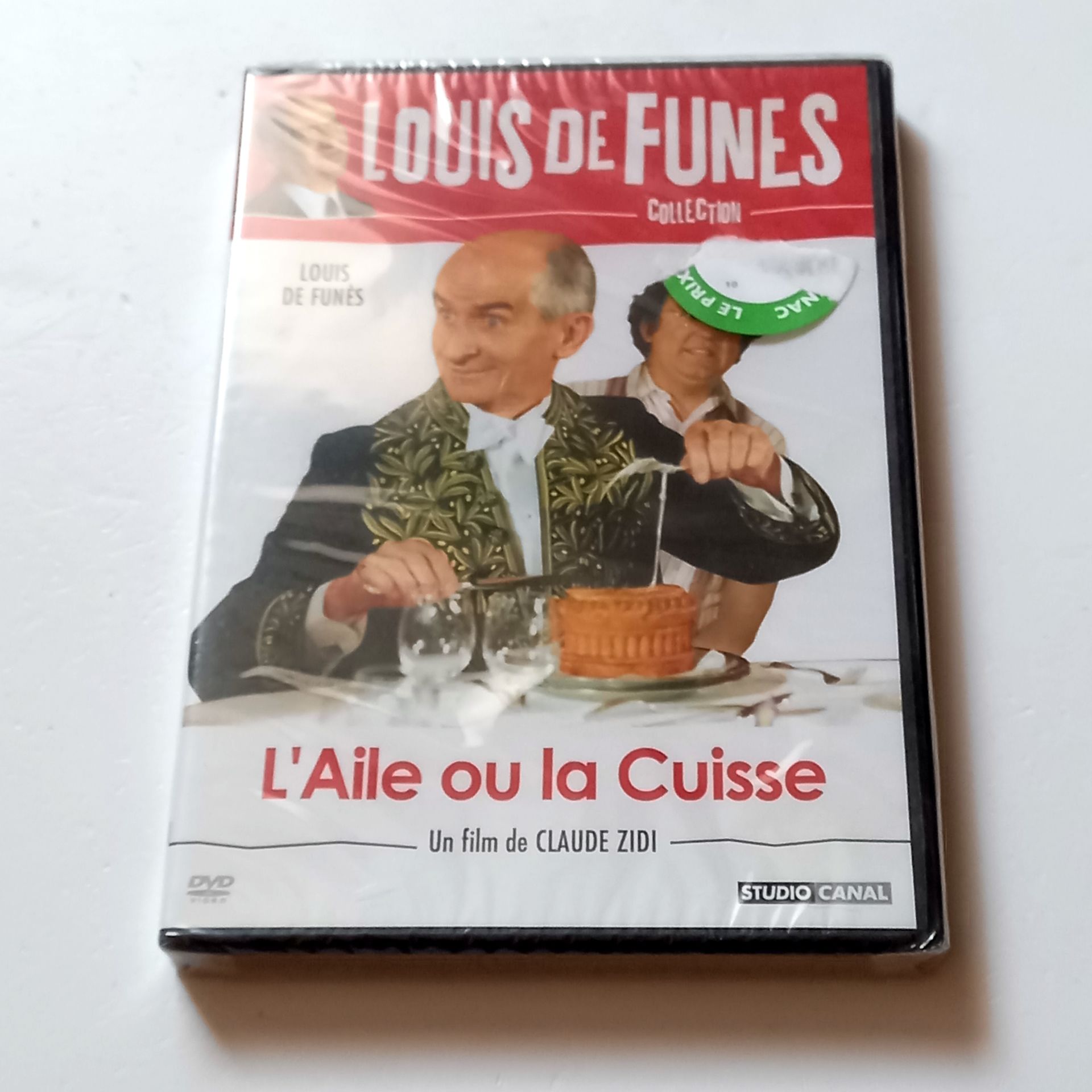 L'AILE OU LA CUISSE - LOUIS DE FUNÈS, COLUCHE, ANN ZACHARIAS - YÖN.: CLAUDE ZIDI - DVD 2.BÖLGE TÜRKÇE ALTYAZI YOKTUR AMBALAJINDA SIFIR
