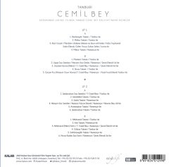 TANBURİ CEMİL BEY - KÜLLİYATTAN SEÇMELER (2021) - 2LP PLAK SIFIR