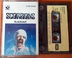 SCORPIONS - BLACK OUT (1987) KENT CASSETTE MADE IN TURKEY ''USED'' PAPER LABEL