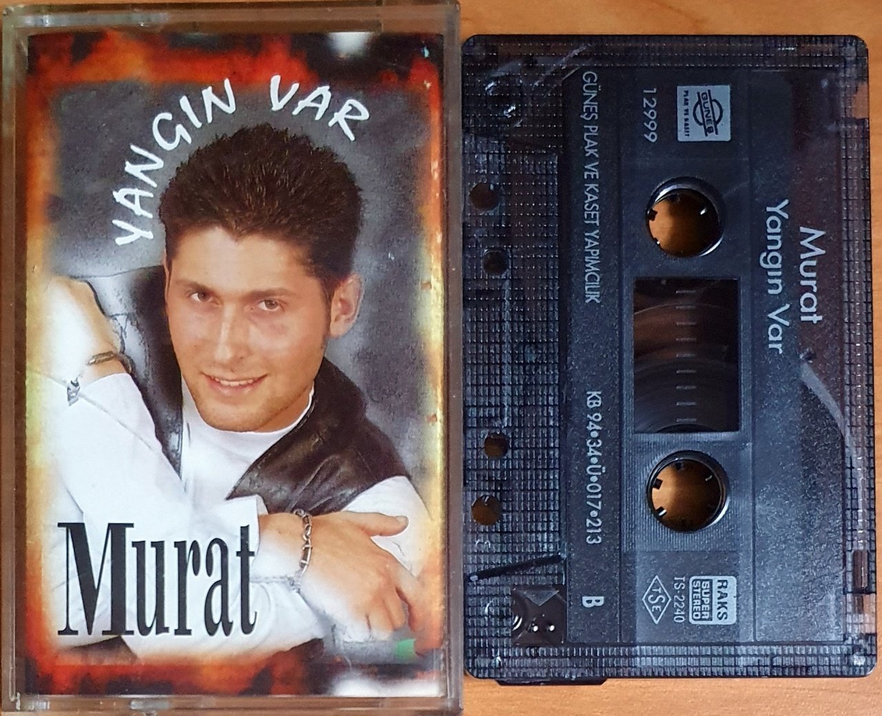 MURAT - YANGIN VAR (1994) - KASET GÜNEŞ 2.EL