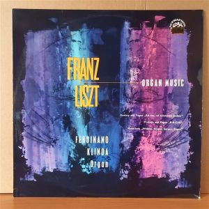 FRANZ, LISZT / ORGAN MUSIC / FERDINAND KLINDA - LP 2.EL PLAK