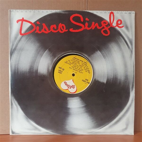 TELEX: SOUL WAVES / TWO MAN SOUND: LATIN WAVES (1981) - 12'' 45RPM MAXI SINGLE YERLİ BASKI 2.EL PLAK