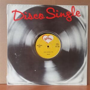 TELEX: SOUL WAVES / TWO MAN SOUND: LATIN WAVES (1981) - 12'' 45RPM MAXI SINGLE YERLİ BASKI 2.EL PLAK