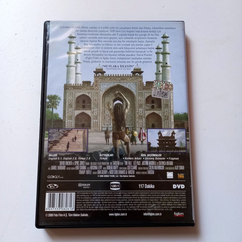 THE FALL -DÜŞÜŞ - LEE PACE,JUSTINE WADDELL, CATINCA UNTARU, YÖN.: TARSEM - DVD 2.EL