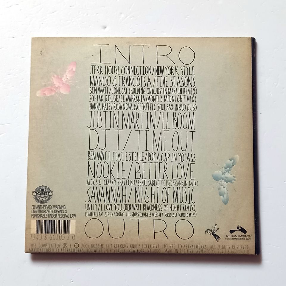 BEN WATT – BUZZIN\' FLY VOLUME 2 (2005) - CD COMPILATION DIGIPAK 2.EL