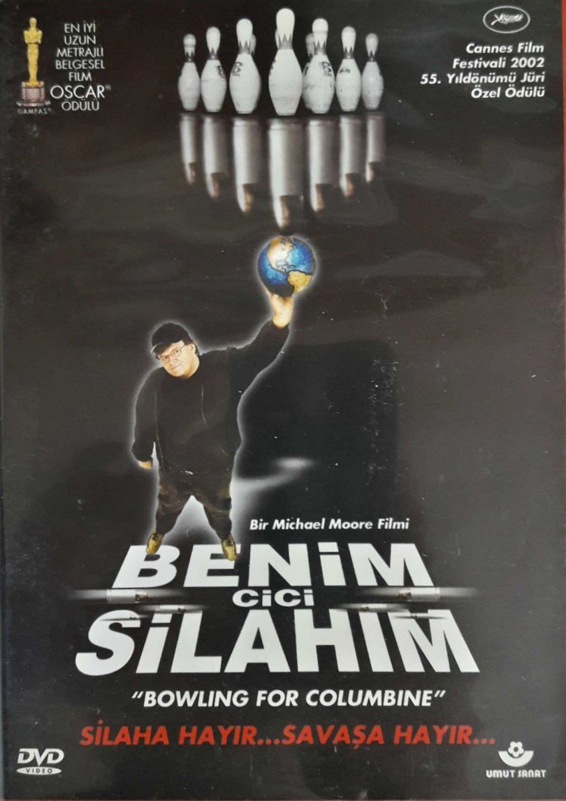 BENİM CİCİ SİLAHIM - BOWLING FOR COLUMBINE - MICHAEL MOORE - DVD 2.EL