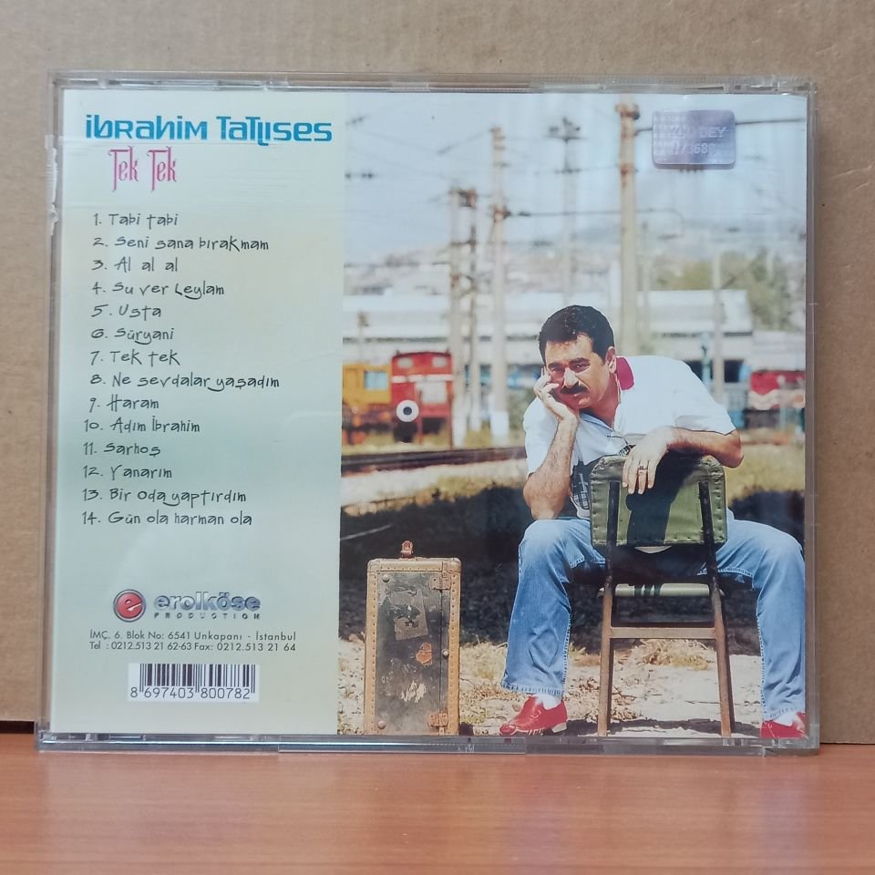 İBRAHİM TATLISES - TEK TEK (2003) - CD 2.EL