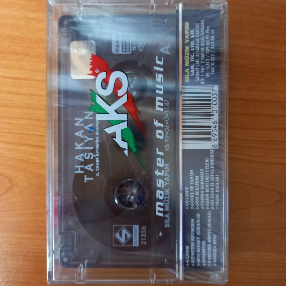 HAKAN TAŞIYAN - A. CANIM  KIYMETİNİ BİLEMEDİM (1999) - KASET SIFIR