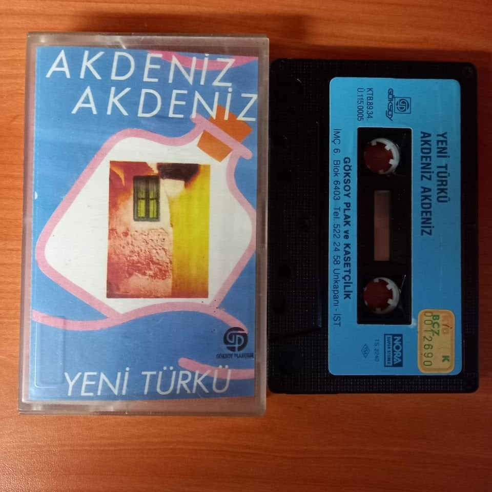 YENİ TÜRKÜ - AKDENİZ AKDENİZ (1989) - KASET 2.EL
