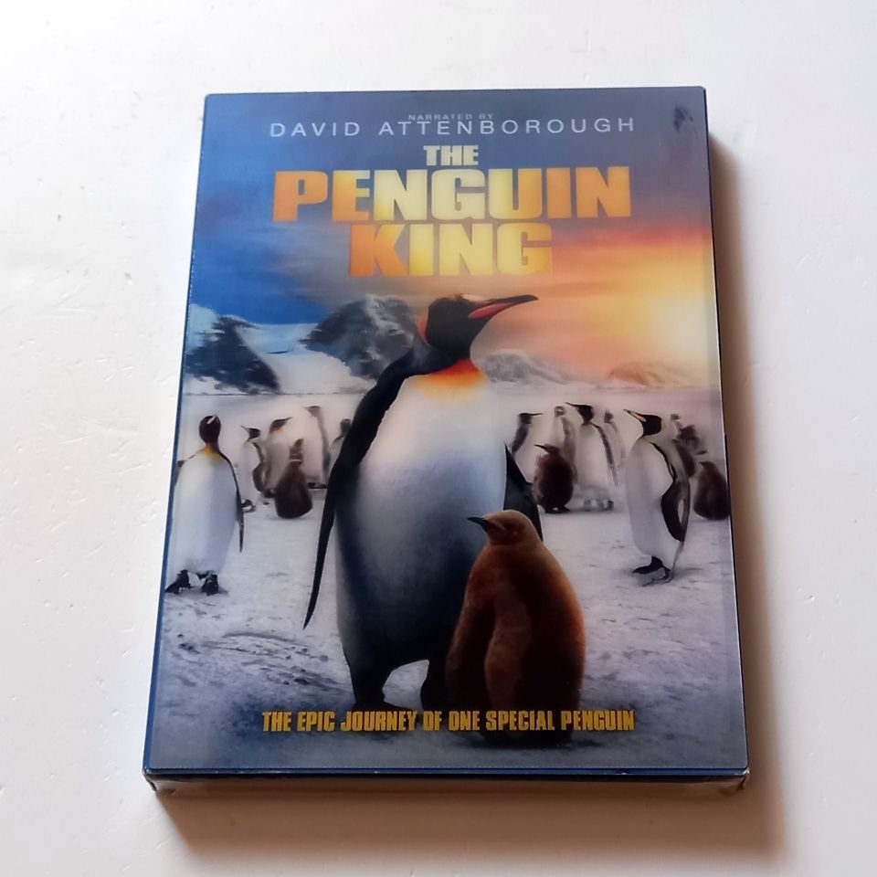 THE PENGUIN KING - SES.: DAVID ATTENBOROUGH - DVD HOLOGRAM SLIPCOVER 2.BÖLGE TÜRKÇE ALTYAZI YOKTUR AMBALAJINDA SIFIR