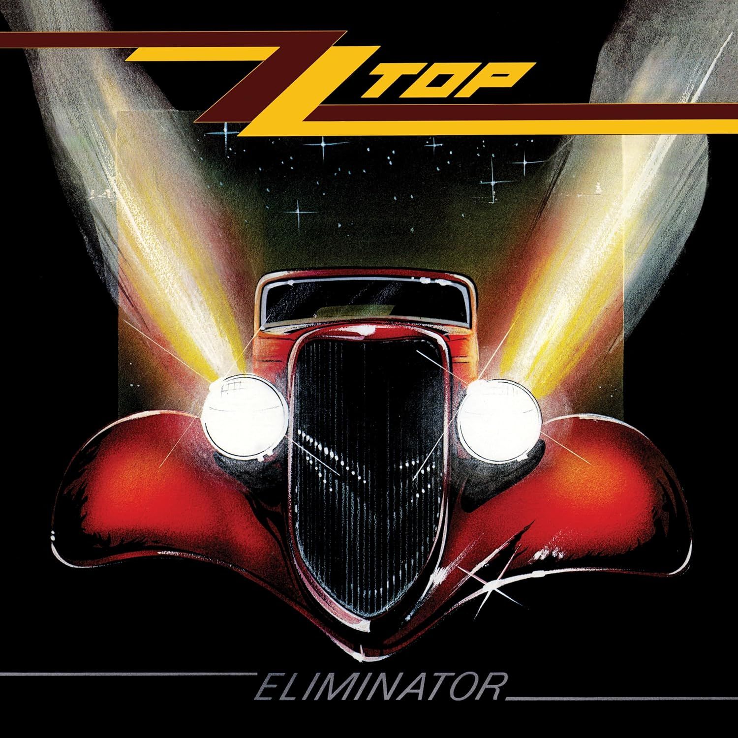 ZZ TOP - ELIMINATOR (1983) - LP 2023 GOLD COLOURED EDITION SIFIR PLAK