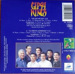 GIPSY KINGS - OH EH OH EH / LA FIESTA COMENZA (1998) - CD SINGLE 2.EL