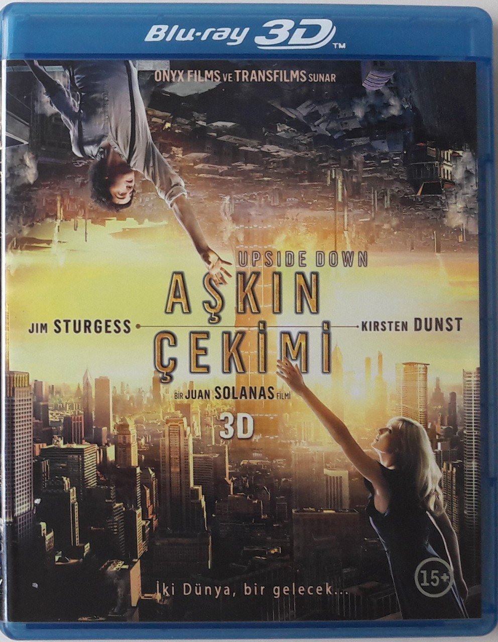 AŞKIN ÇEKİMİ - UPSIDE DOWN - JIM STURGESS - KIRSTEN DUNST - BLU-RAY 2.EL