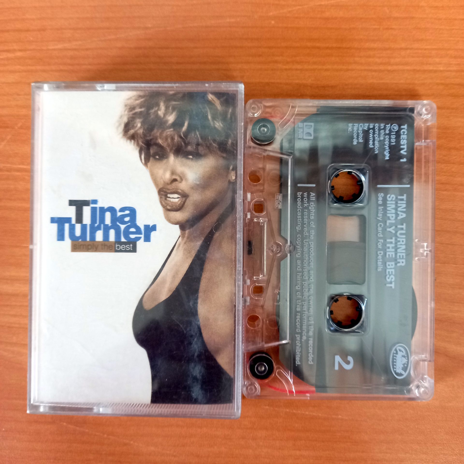 TINA TURNER - SIMPLY THE BEST (1991) - KASET MADE IN EU 2.EL