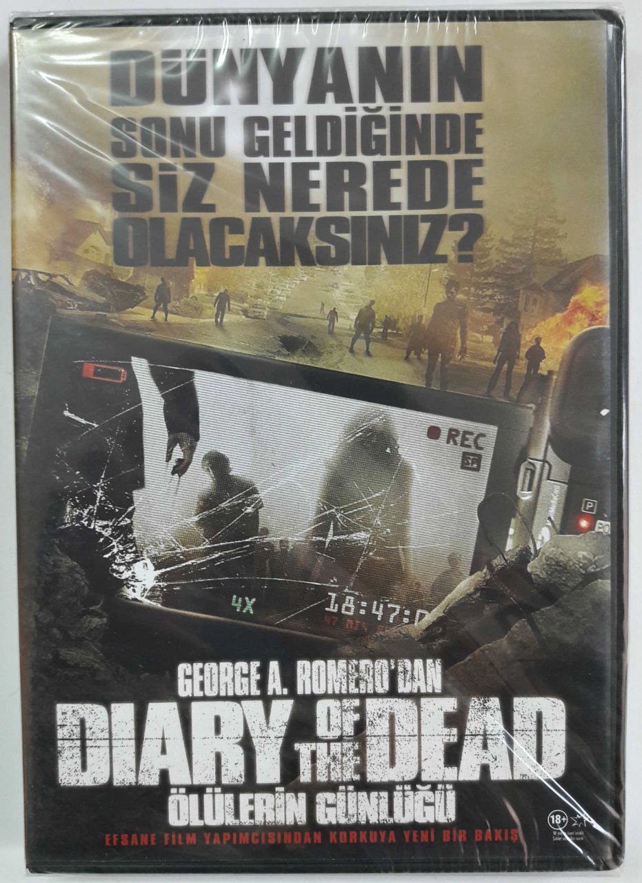 ÖLÜLERİN GÜNLÜĞÜ - DIARY OF THE DEAD - GEORGE A. ROMERO - DVD SIFIR