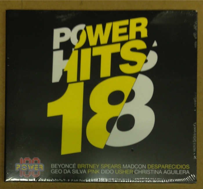 POWER HITS 18 CD BEYONCE DIDO PINK USHER LEONA