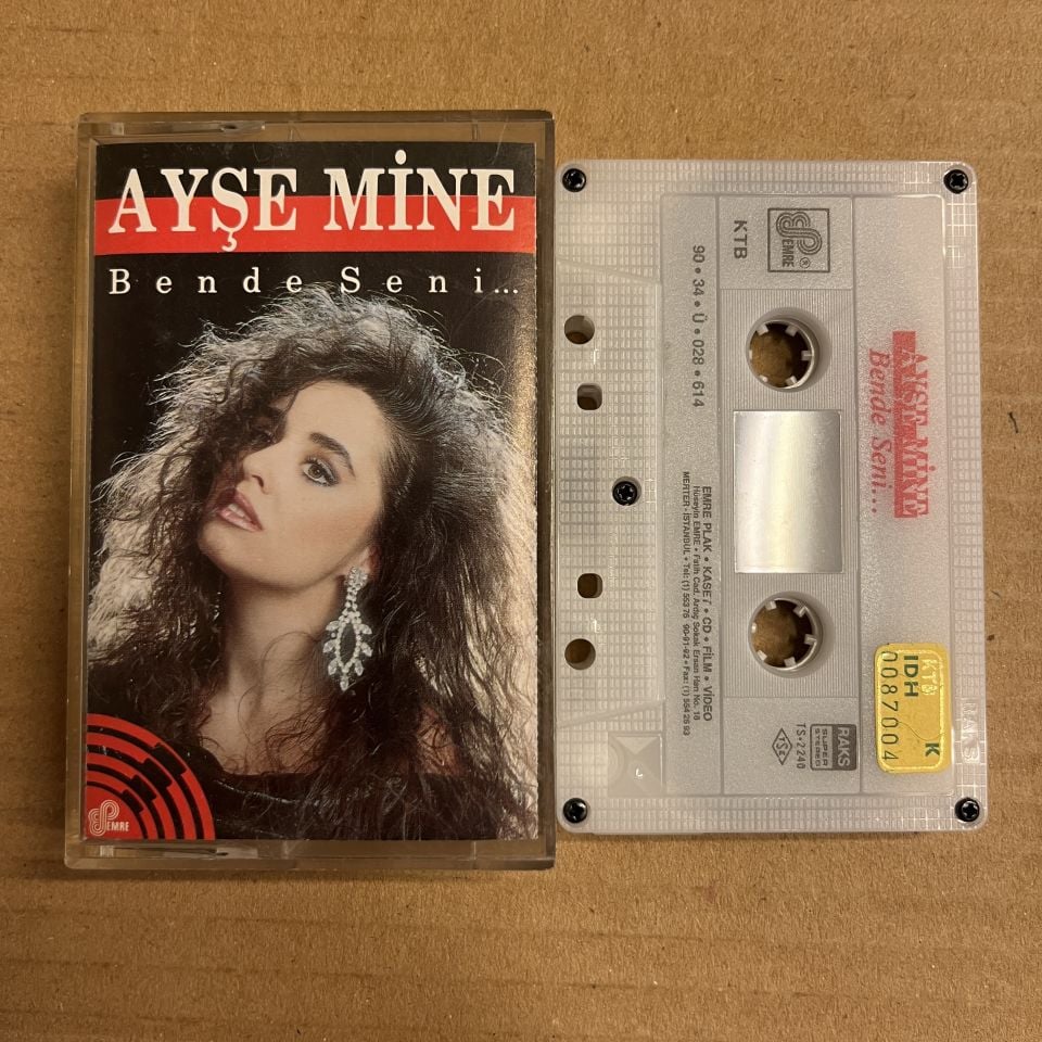 AYŞE MİNE - BENDE SENİ (1990) - KASET 2.EL