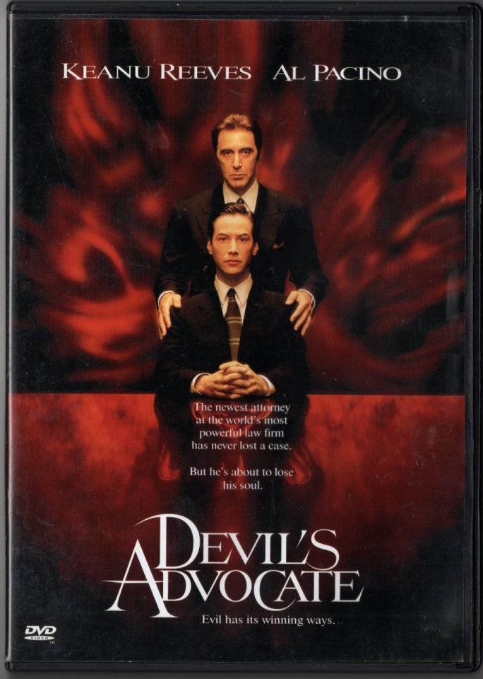 DEVIL'S ADVOCATE - ŞEYTANIN AVUKATI - KEANU REEVES - AL PACINO - CHARLIZE THERON - DVD 2.EL