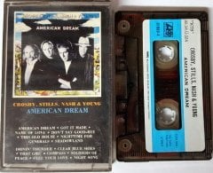 CROSBY, STILLS, NASH & YOUNG - AMERICAN DREAM (1988) MMY CASSETTE MADE IN TURKEY ''USED''
