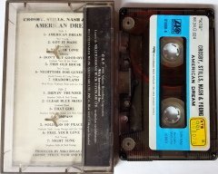 CROSBY, STILLS, NASH & YOUNG - AMERICAN DREAM (1988) MMY CASSETTE MADE IN TURKEY ''USED''