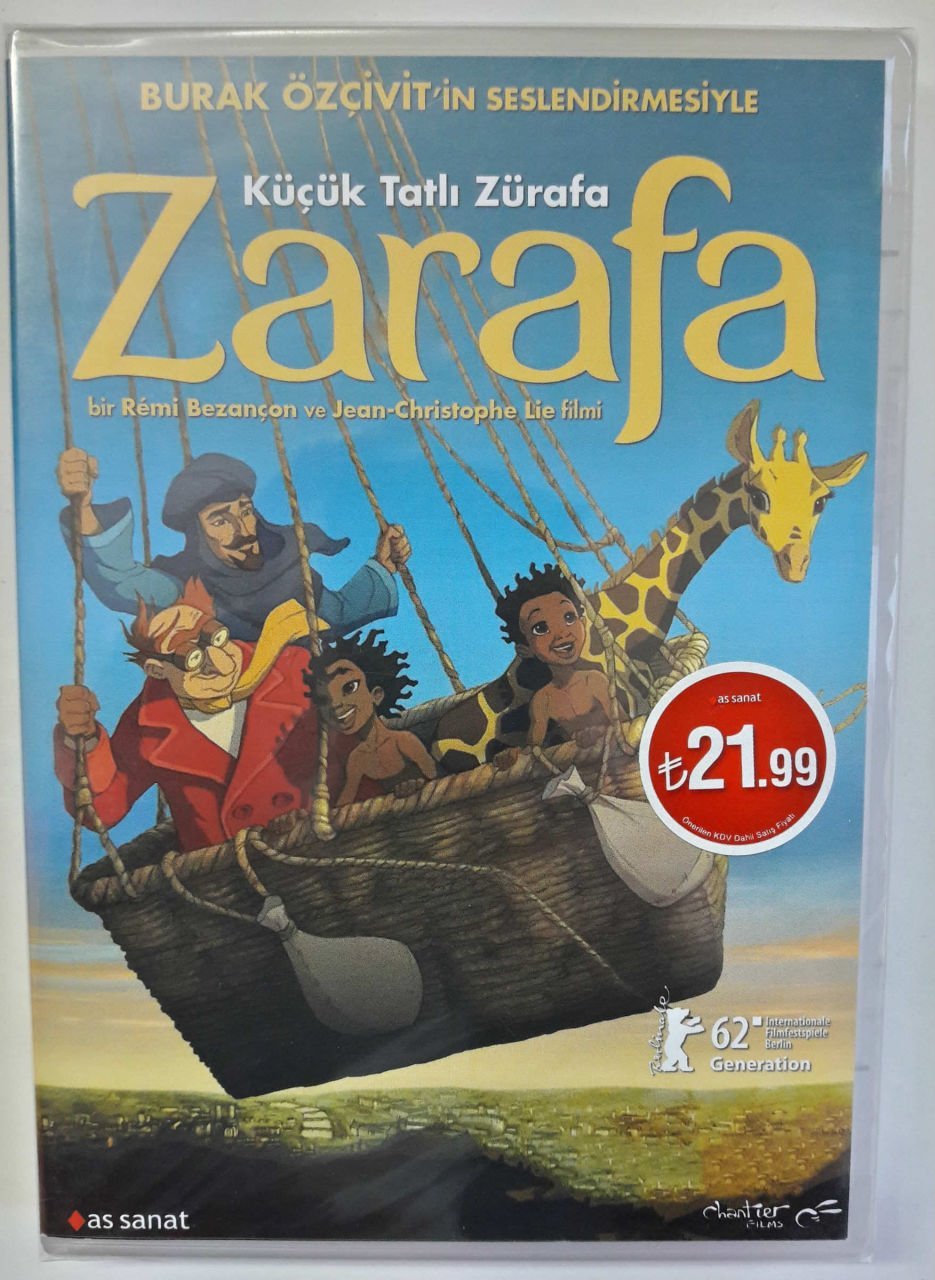 ZARAFA KÜÇÜK TATLI ZÜRAFA - ANİMASYON - DVD SIFIR