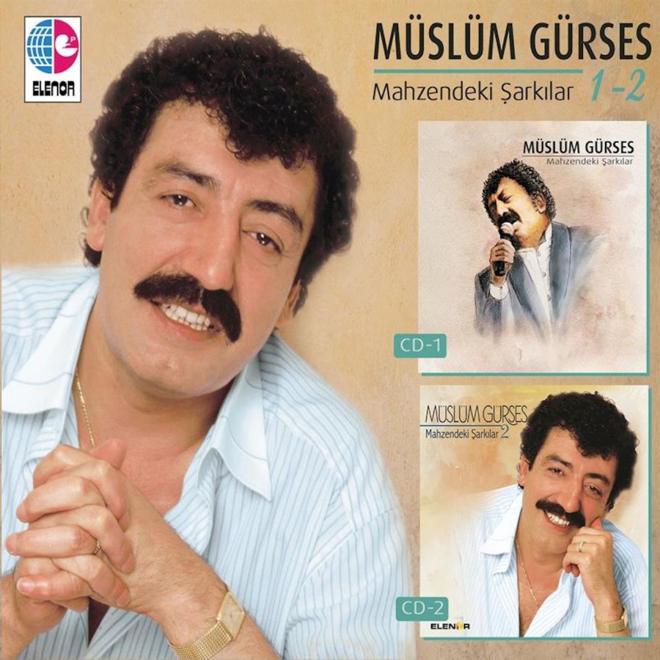 MÜSLÜM GÜRSES - MAHZENDEKİ ŞARKILAR VOL 1 & VOL 2 - 2CD 2023 EDİSYON DIGIPACK SIFIR