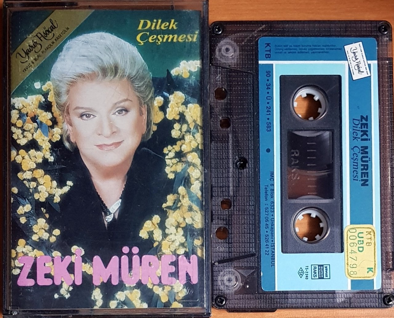 ZEKİ MÜREN - DİLEK ÇEŞMESİ (1990) YAVUZ ASÖCAL KASET 2.EL