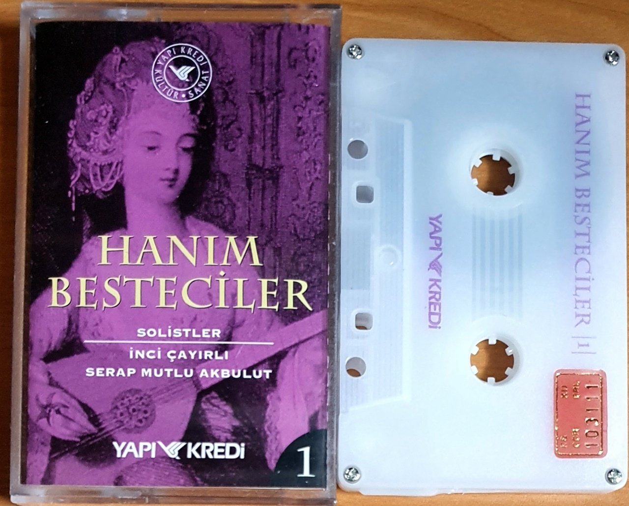 HANIM BESTECİLER 1 / SOLİSTLER: İNCİ ÇAYIRLI, SERAP MUTLU AKBULUT - KASET YAPI KREDİ 2.EL