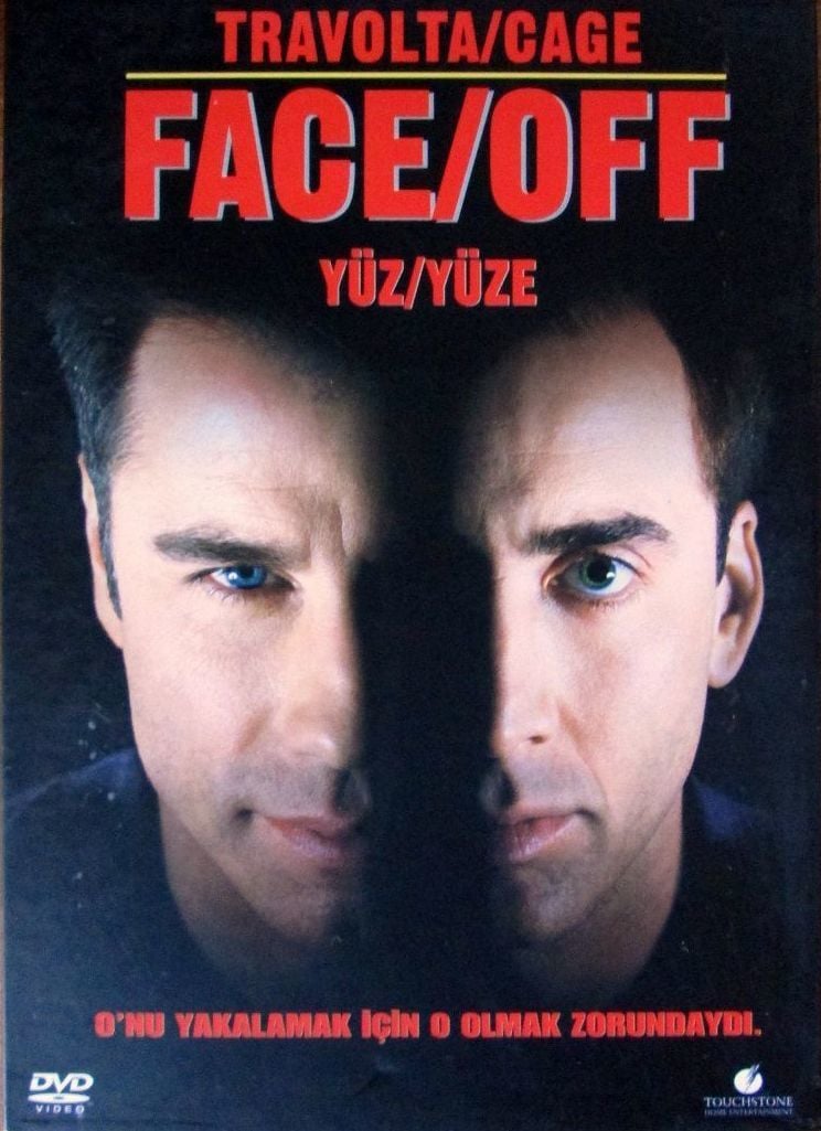 FACE/OFF - YÜZ/YÜZE - JOHN TRAVOLTA - NICOLAS CAGE - JOHN WOO - DVD 2.EL