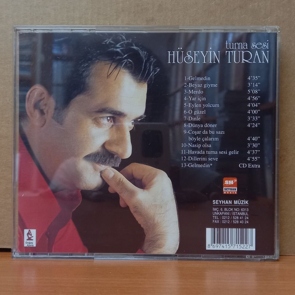 HÜSEYİN TURAN - TURNA SESİ (2002) - CD 2.EL