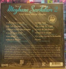 MEYHANE ŞARKILARI VOL. 2 - LP 2016 SIFIR