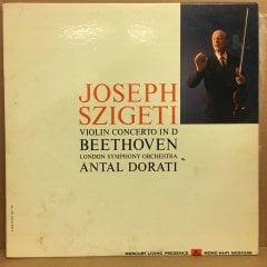 BEETHOVEN VIOLIN CONCERTO JOSEPH SZIGETI ANTAL DORATI 2.EL PLAK