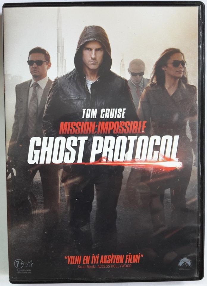 MISSION IMPOSSIBLE GHOST PROTOCOL - GÖREVİMİZ TEHLİKE - TOM CRUISE - DVD 2.EL