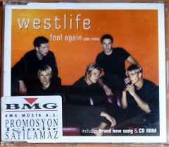 WESTLIFE - FOOL AGAIN 2000 REMIX (2000) - CD RCA SINGLE 2.EL