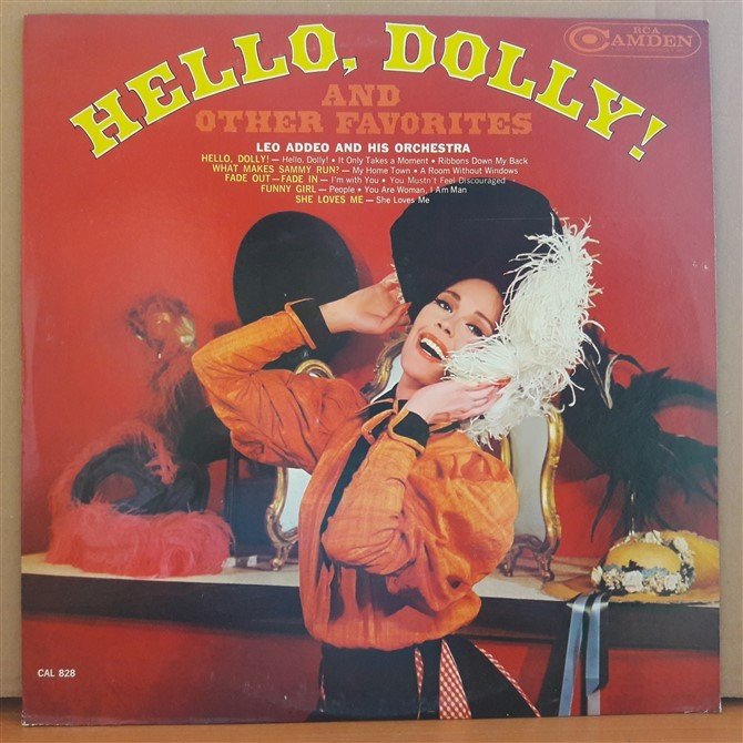 HELLO, DOLLY! - LEO ADDEO - LP 2.EL PLAK