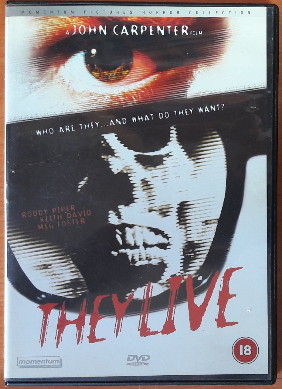 THEY LIVE - JOHN CARPENTER - DVD 2.EL TR ALTYAZI YOKTUR