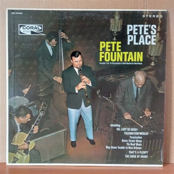 PETE FOUNTAIN – PETE'S PLACE (1964) - LP 2.EL PLAK