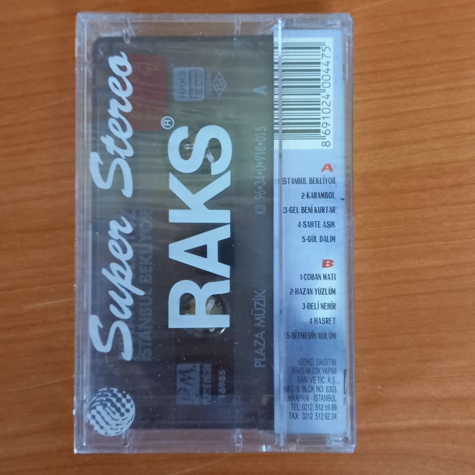 ERHAN GÜLERYÜZ - İSTANBUL BEKLİYOR (1996) - KASET SIFIR