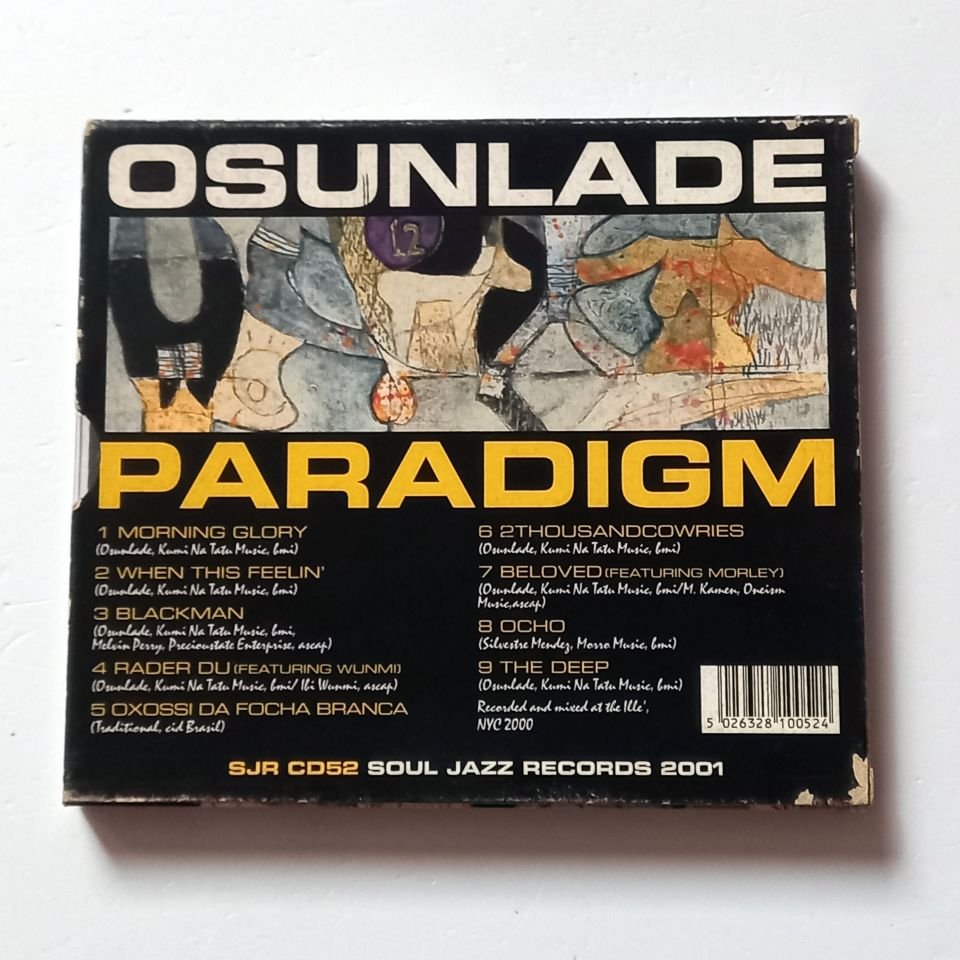 OSUNLADE – PARADIGM (2001) - CD SLIPCASE 2.EL