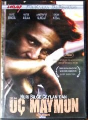 ÜÇ MAYMUN - YAVUZ BİNGÖL - HATİCE ASLAN - AHMET FIRAT ŞUNGAR - ERCAN KESAL - NURİ BİLGE CEYLAN - 2DVD 2.EL