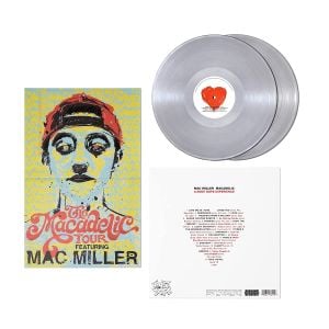 MAC MILLER – MACADELIC (2012) 2xLP 2022 REISSUE SILVER VINYL SIFIR PLAK