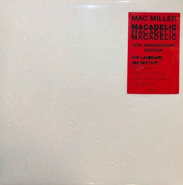 MAC MILLER – MACADELIC (2012) 2xLP 2022 REISSUE SILVER VINYL SIFIR PLAK